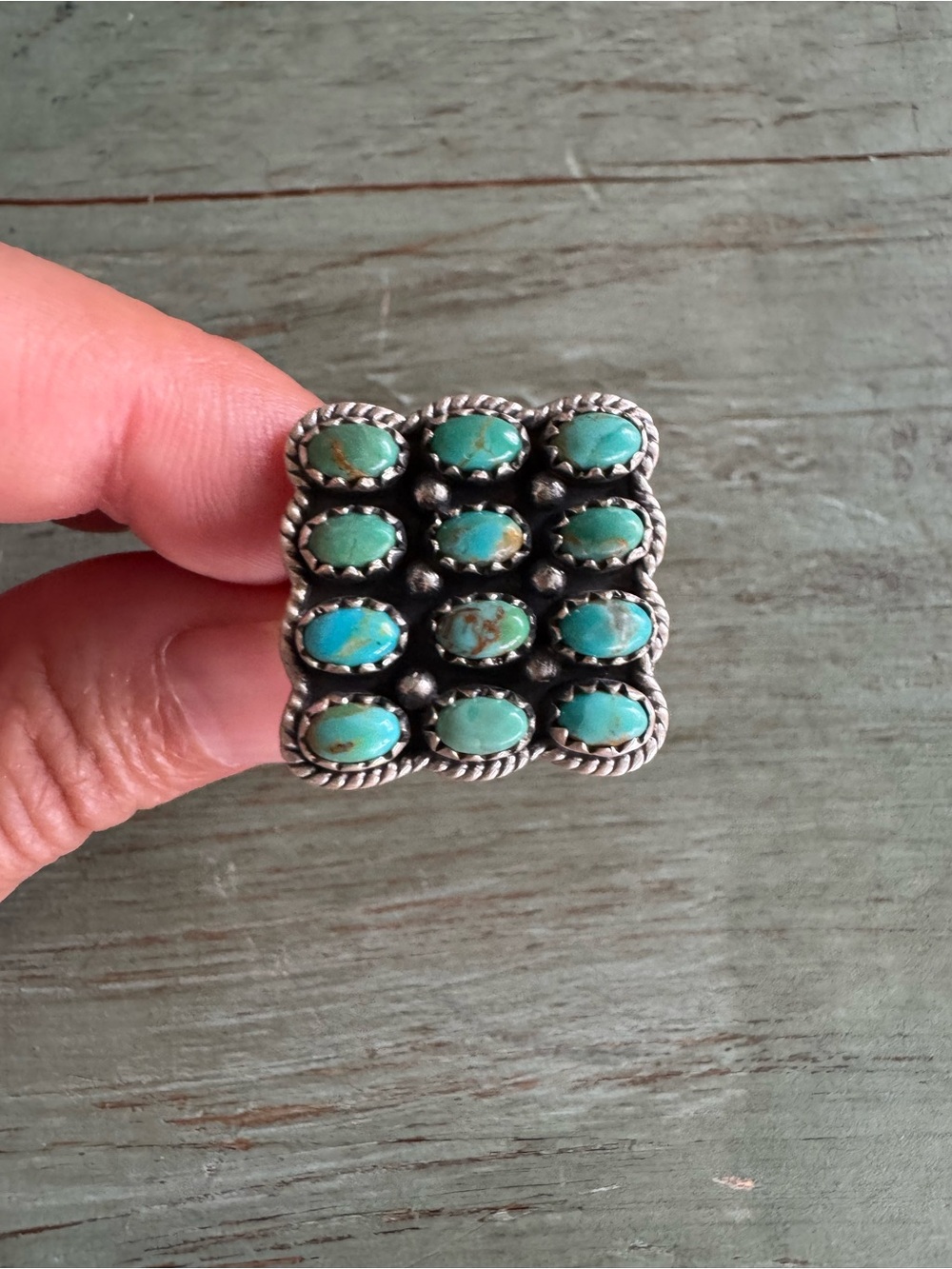 Kingman Turquoise Sterling Silver Ring